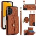 thumbnail image 1 of Samsung Galaxy A13 RFID Para Que Bloquea la Funda Protectora para Billetera Funda con Tapa Magnética Bolsillo con Múltiples Ranuras para Tarjetas con Correa para el, 1 of 7