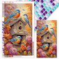 thumbnail image 1 of Cuadro Llenos Diamantes Wdftyju Pájaros en La Rama Resina 40*70CM, 1 of 9