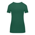 thumbnail image 5 of ACTIVE UNIFORMS SCRUBS Women's Short Sleeve Round-Neck T-Shirt Under Scrub (True Hunter Green, 3X-Large), 5 of 6