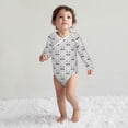 thumbnail image 4 of Sigee Panda Bear for Baby Unisex Baby Cotton Long-Sleeve Bodysuits Soft Cotton, Breathable-6 Months, 4 of 6