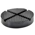 thumbnail image 1 of Car Lift Jack Stand Pads Black Rubber Slotted Floor Pad Frame Rail Adapte, 1 of 5