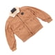thumbnail image 3 of Chaqueta con cuello vuelto Nikou Abrigo de invierno grueso e informal con cremallera Caqui XL, 3 of 15