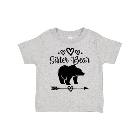 

Inktastic Sister Bear Native Arrow Gift Toddler Toddler Girl T-Shirt