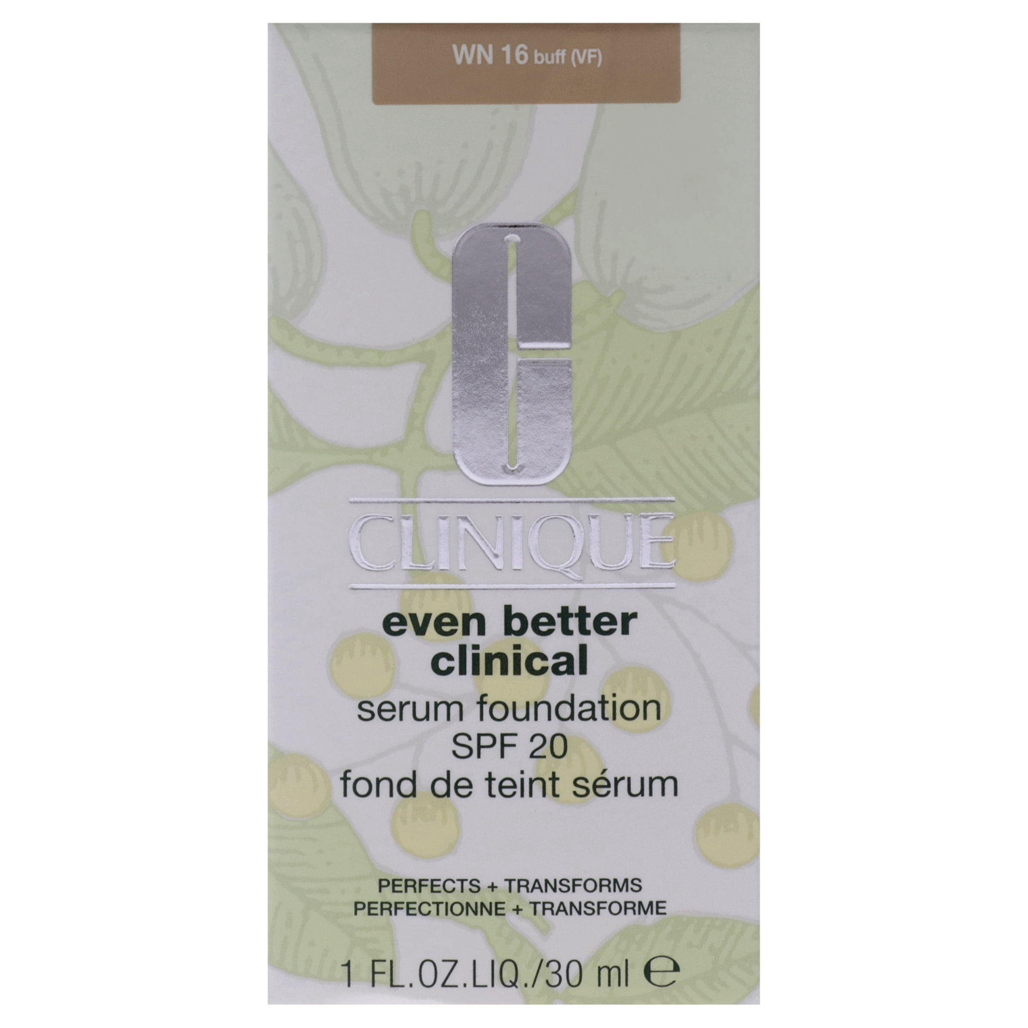 Clinique Even Better Clinical Serum Foundation SPF 20 - WN 16 Buff , 1 oz Foundation