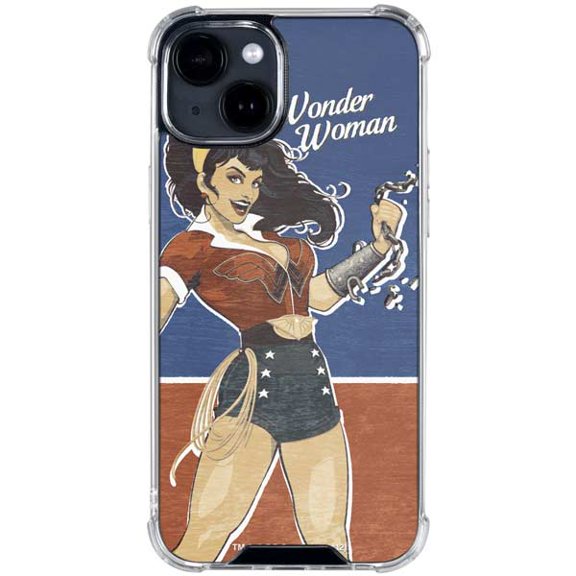 Skinit DC Comics Bombshells Wonder Woman Bombshell iPhone 14 Plus Clear Case