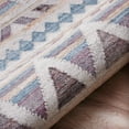 thumbnail image 4 of Laddha Home Designs 7.75' x 9.75' Hand Woven Geometric Striped Area Throw Rug - Multicolor, 4 of 7