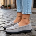 thumbnail image 6 of Knivor Plush Fuzzy Women's Slippers Cozy Warm Slip-On Winter House Slippers for Women Non Slip Rubber Sole Loafers Indoor Outdoor Moccasin Slippers Winter Daily Wear, 6 of 9