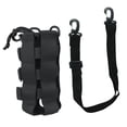 thumbnail image 1 of Bolsa para Botella de Agua para Exteriores, Soporte para Hervidor con Cordón, Bolsa de Transporte para Hidratación, para , Senderismo, Ca Negro Sunnimix Bolsa de botellas deportivas, 1 of 8