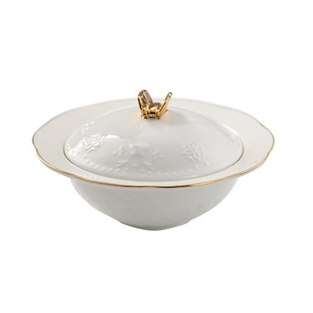 

European Relief Dessert Cup Cubilose Serving Bowl Sugar Water Bowl Stewed Cup