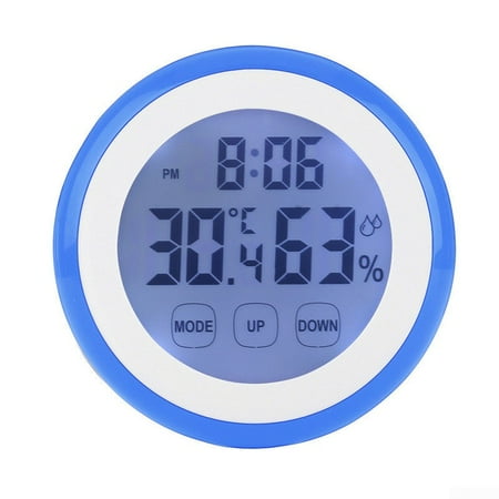 

Wall Digital Temperature Humidity Backlight ABS+Back magnet 90*90*26mm Sale