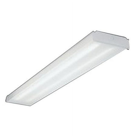 Cooper Lighting 4WNLED-LD4-40SL-F-UNV-L835-CD1-U Pendant/Surface/Stem Mount Utility LED Wraparound 36 Watt 120 - 277 Volt High Reflective Paint White Enamel Metalux WNLED