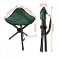 thumbnail image 2 of Silla trypode silla plegable silla plegable para senderismo de fiesta de parrilla de barbacoa, 2 of 8