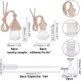 thumbnail image 3 of 10 Sets 2 Styles Car Perfume Bottle Empty Fragrance Oil Aromatic Perfume Oil Glass Pendant Decorations Diffuser for Cars Natural Auto & Home Boho Decor, 3 of 8