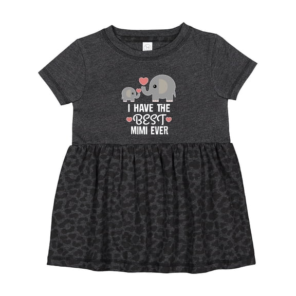 Inktastic Grandchild Best Mimi Ever Girls Baby Dress