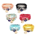 thumbnail image 4 of 6 sets Pulseras de ojos Pulseras con cuentas Mujeres Pulsera Chains Bohemian Pulseras, 4 of 5