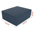thumbnail image 3 of Card Deck Box Gathering PU Leather Easy Access Game Cards Sport Cards Durable Blue, 3 of 7