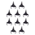thumbnail image 1 of Sombreros de brujas Inteprter para adultos 10Conjunto negro, 1 of 6