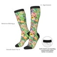 thumbnail image 4 of KLL Watercolor Blooming Cactus Print Cool Socks Men's Women's Crew Socks Funny Crazy Novelty Stockings, 4 of 6