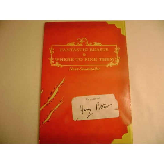 Pre-Owned Fantastic Beasts & Where to Find Them (Property of Harry Potter) (Paperback) 0439334632 9780439334631