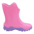 thumbnail image 3 of Bota de Lluvia para Niña Bubble Gummers Moon rosa Lila 13-22, 3 of 5
