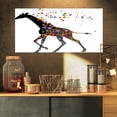 thumbnail image 1 of Design Art - Cheerful Giraffe Running, 1 of 4