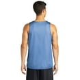 thumbnail image 2 of Classic Men Mesh Reversible Tank Color Carolina Blue Size Medium, 2 of 8