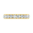 thumbnail image 3 of 1 Carat Diamond Wedding Band Ring in 14K Yellow Gold (Ring Size 4.25) - IGI Certified, 3 of 4