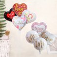 thumbnail image 4 of tredstone Wedding Heart shaped Love Aluminum Film Balloon, 4 of 9