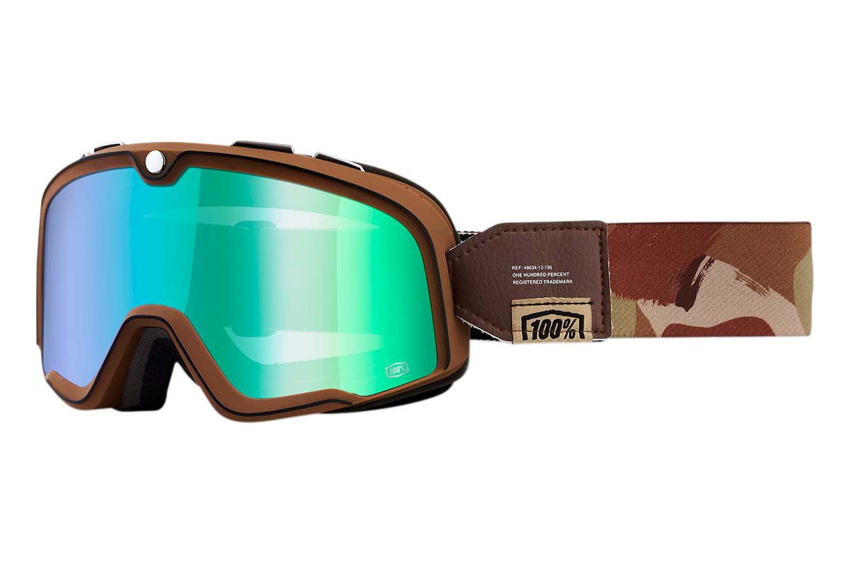 100 goggles green