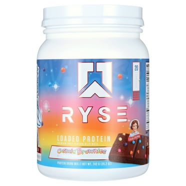 RYSE Loaded Protein Powder, Little Debbie's Cosmic Brownie, 20 Serving