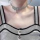 thumbnail image 4 of Gargantilla con cuello de lazo estilo coreano, collar geométrico corto --- Código de producto 43821, 4 of 5