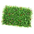 thumbnail image 2 of Césped artificial verde para decoración de bodas Césped de eucalipto con flor, 2 of 8
