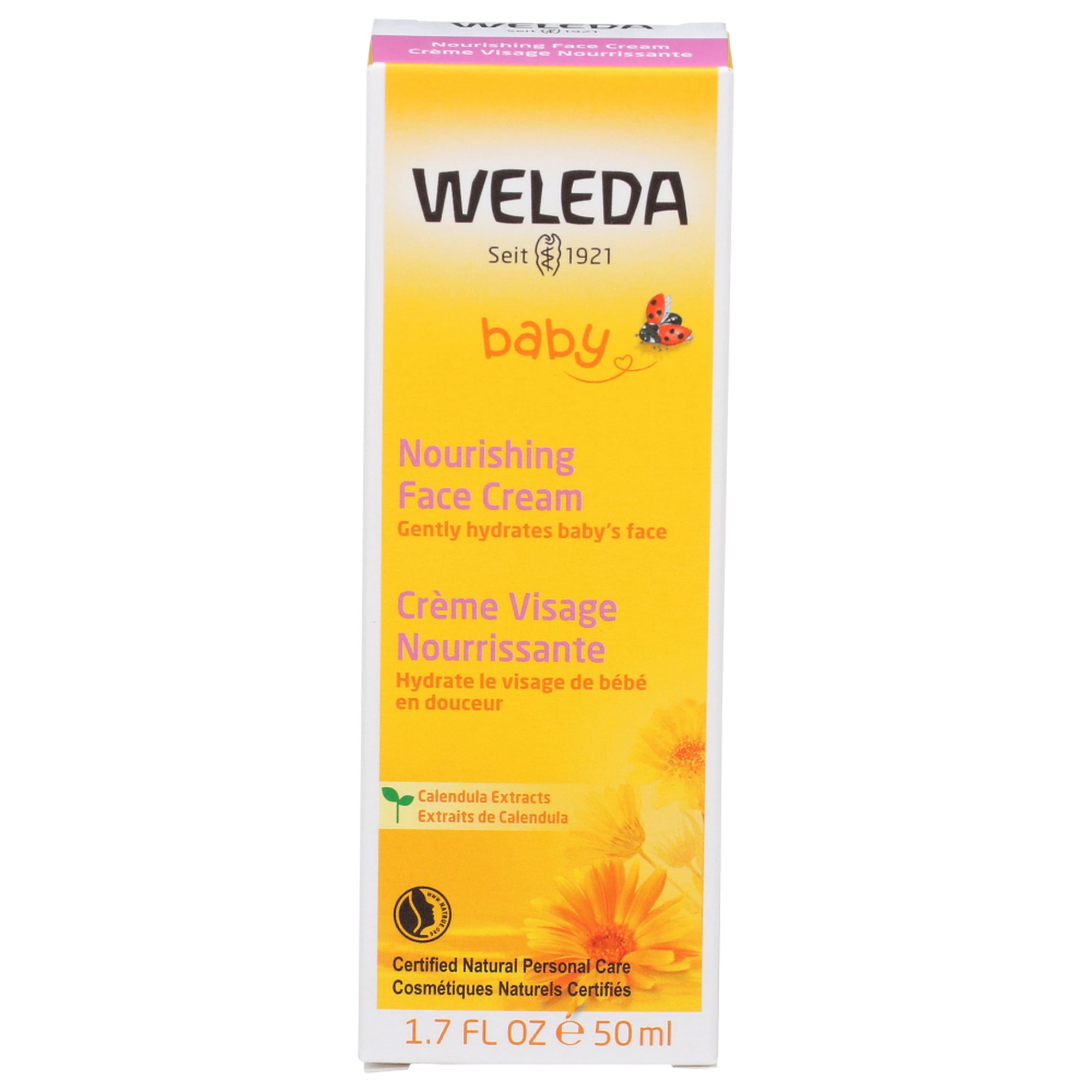 (Pack Of 3) Weleda Cream Face Calendula 1.7 Fl Oz