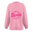 thumbnail image 4 of Mode Décontractée à Manches Longues Imprimé Floral Fermeture Éclair Épaule Extérieure Surdimensionnée Sweat-Shirts Noir S, 4 of 6
