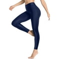thumbnail image 5 of Alove Long High Waist Swim Pants With Pockets Stretchy Tight Leggings Suring Swim Bottoms, 5 of 7