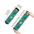 thumbnail image 2 of Uemuo Hens And Rooster Printed Crew Socks, Moisture-Wicking Socks, Athletic Socks for Men Breathable Cushion Socks Casual Sport Socks for Running Traveling, 2 of 6