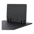 thumbnail image 2 of Stand Up Desk Store ReFocus Raw Noise and Distraction Reducing Freestanding Acoustic Desk Divider Mounted Privacy Panel (Anthracite Gray, 20.9"  x 16" ), 2 of 7