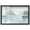 Black Frame, variant on Mirrored Aqua Dream I Shadowbox Print Teal Wall Art by Art Remedy, Blonde Frame, 54 x 36