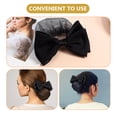 thumbnail image 3 of SHISUYAN 6 Pcs Filet pour Chignon Nœud Couvre-Chignon Filet de Ballet Professionnel pour Femmes Filets pour Cheveux, 3 of 8