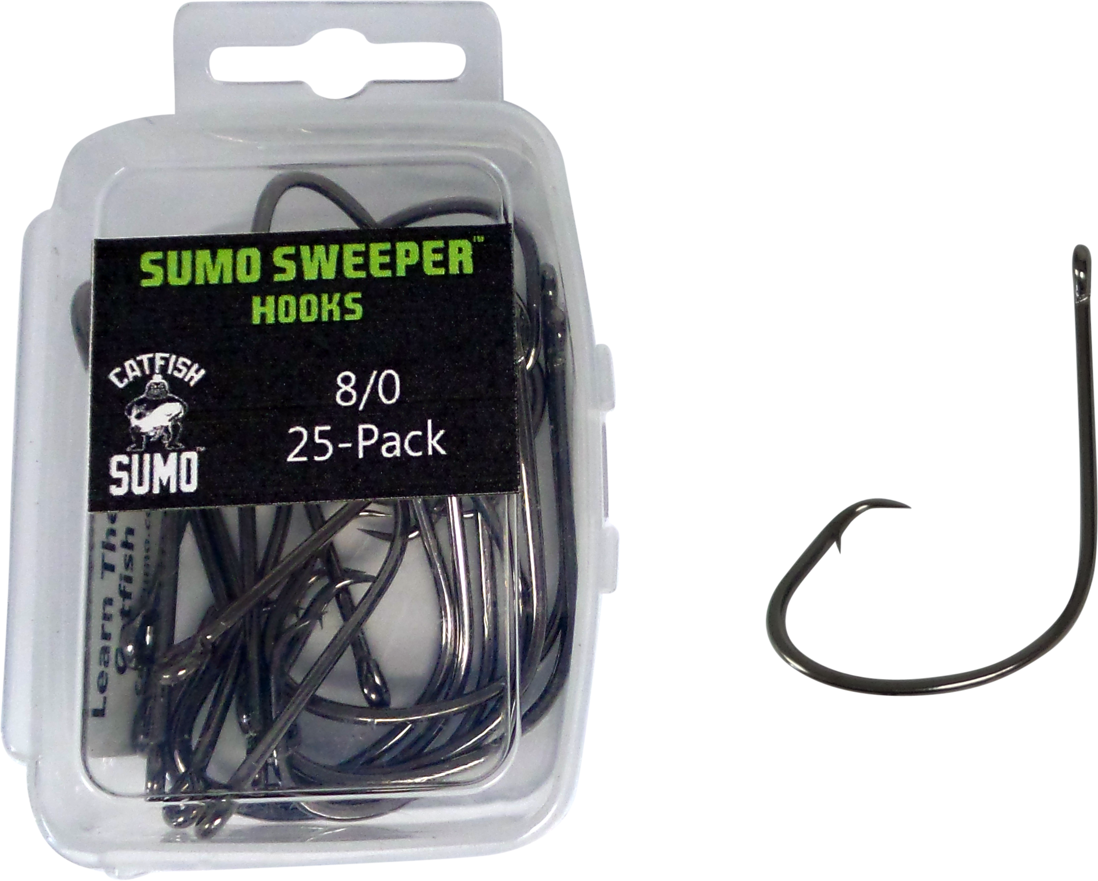 Sumo Sweeper Hooks, Circle, Offset, Sharp for Trophy Kuwait