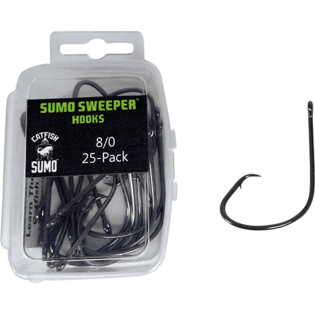 Sumo Sweeper Hooks, Circle, Offset, Sharp for Trophy