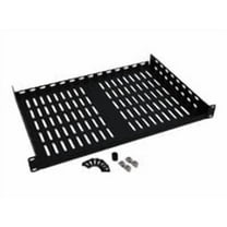 Tripp Lite Rack Enclosure Cabinet Cantilever Fixed Shelf 40lb Capacity 1URM Blk