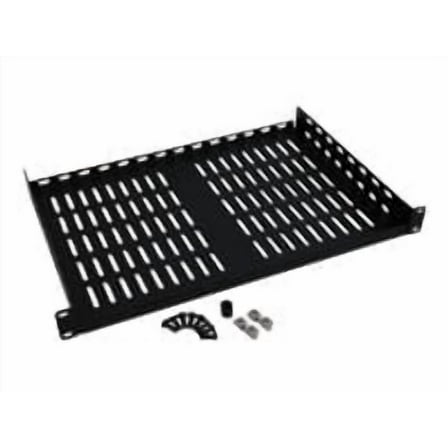 Tripp Lite Rack Enclosure Cabinet Cantilever Fixed Shelf 40lb Capacity 1URM Blk