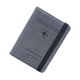 thumbnail image 4 of Funda de piel León de piedra bloqueo RFID Gris PU 14.8*11*1cm, 4 of 5
