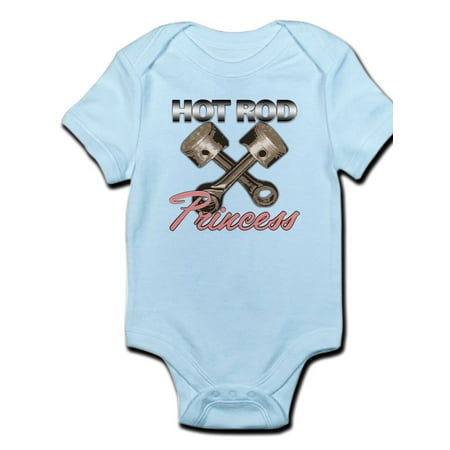 

CafePress - Hot Rod Princess - Baby Light Bodysuit