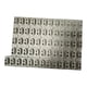 thumbnail image 4 of 5 tiras de silicona conductoras para teclados, almohadillas, reparación profesional de teclas para sistemas de 12 y 13 teclas y repuestos ligeros., 4 of 9