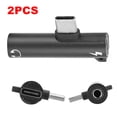thumbnail image 4 of 2 uds adaptadores USB-C hembra a macho conector 2 en 1 de carga simultánea para LeEco para teléfono/tableta/PC ANGGREK Otros, 4 of 8