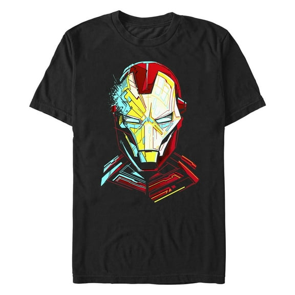 Men's Marvel Iron Shattered Graphic T-Shirt