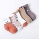 thumbnail image 1 of Calcetines para bebés y niñas, 5 pares de calcetines de algodón gruesos, cálidos, sin costuras, de punto grueso, calcetines de algodón para niños, 1 of 5