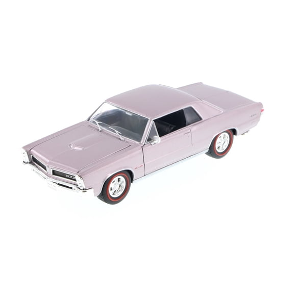 1965 Pontiac GTO, Lavendar - Welly 22092 - 1/24 Scale Diecast Model Toy Car (Brand New, but NOT IN BOX)